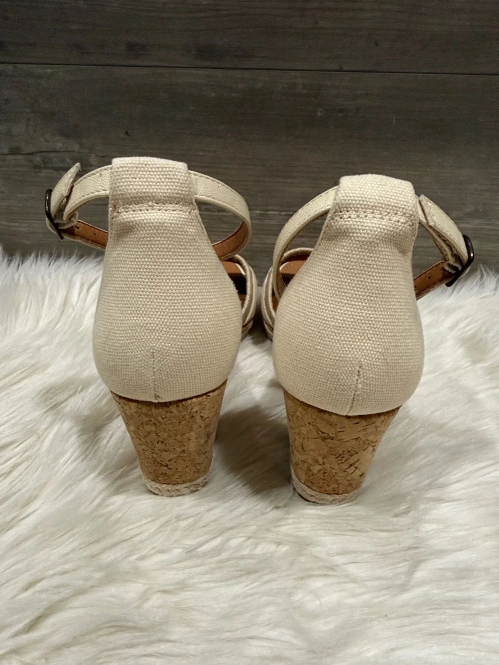 Lucky Brand Mindra Style Espadrille Wedge Sandals”